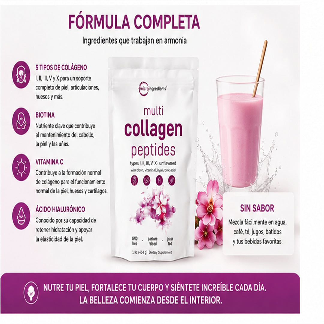MULTICOLLAGEN PEPTIDES COLAGENO 454 GR