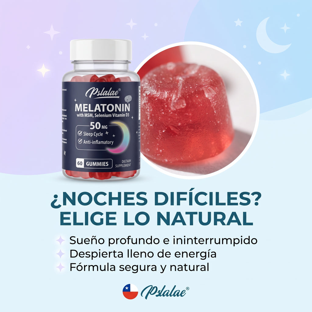 🌙 Melatonin Gummies – 60 Gomitas
