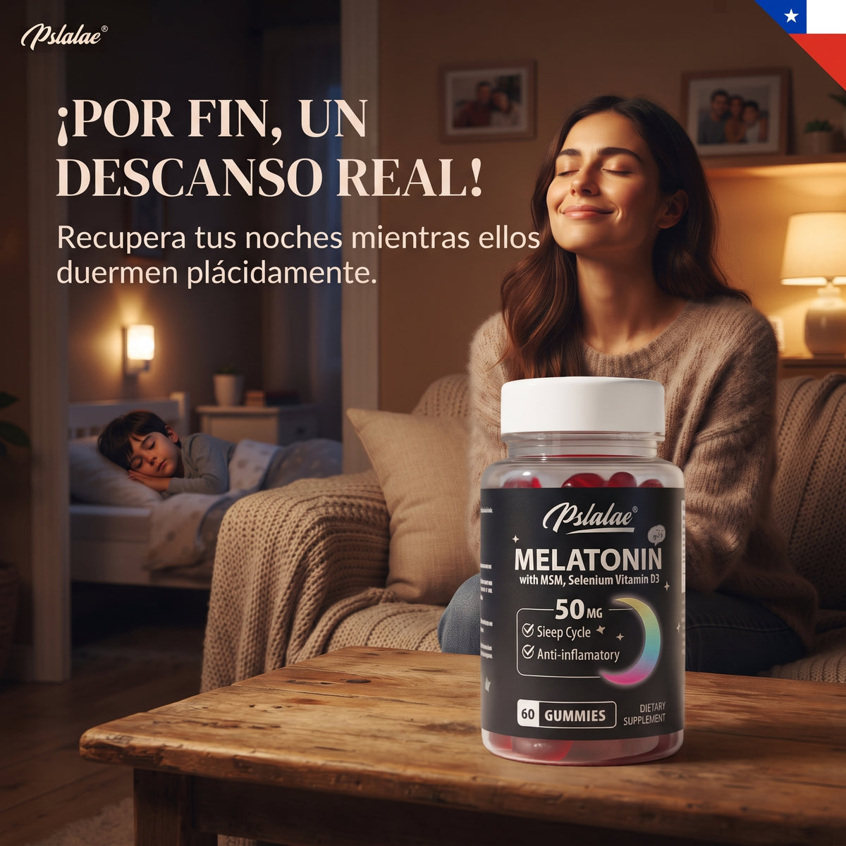 🌙 Melatonin Gummies – 60 Gomitas